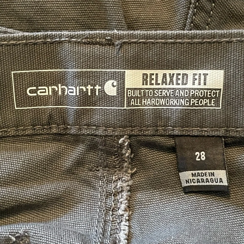 NWOT Carhartt Rugged Flex Relaxed Fit Mid-Rise 9” Canvas Work Shorts - Picture 6 of 9